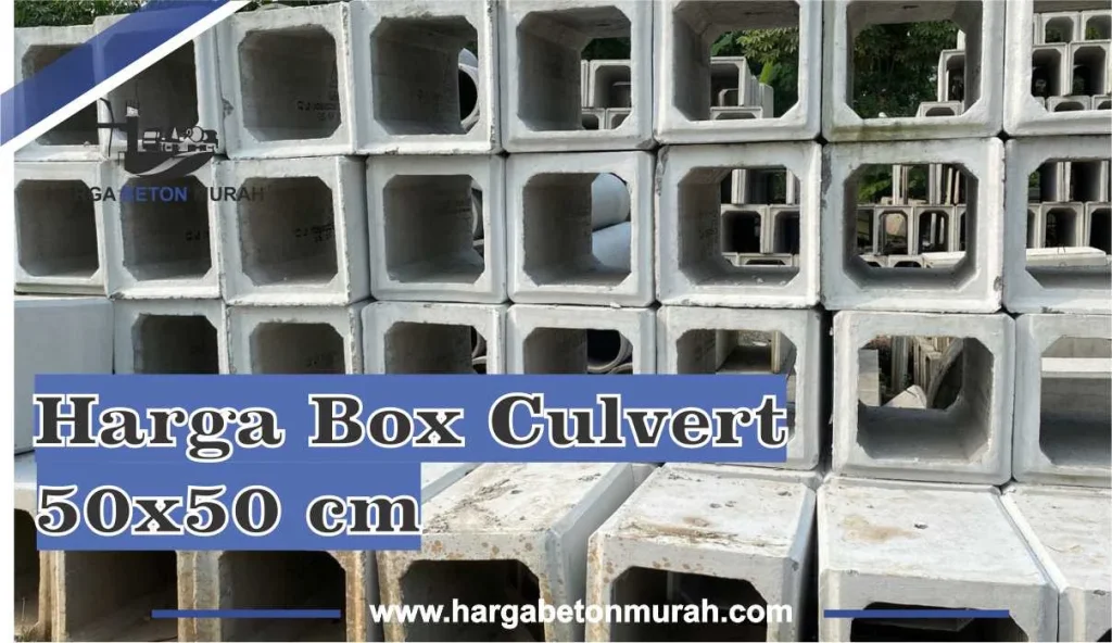 Harga Box Culvert 50x50