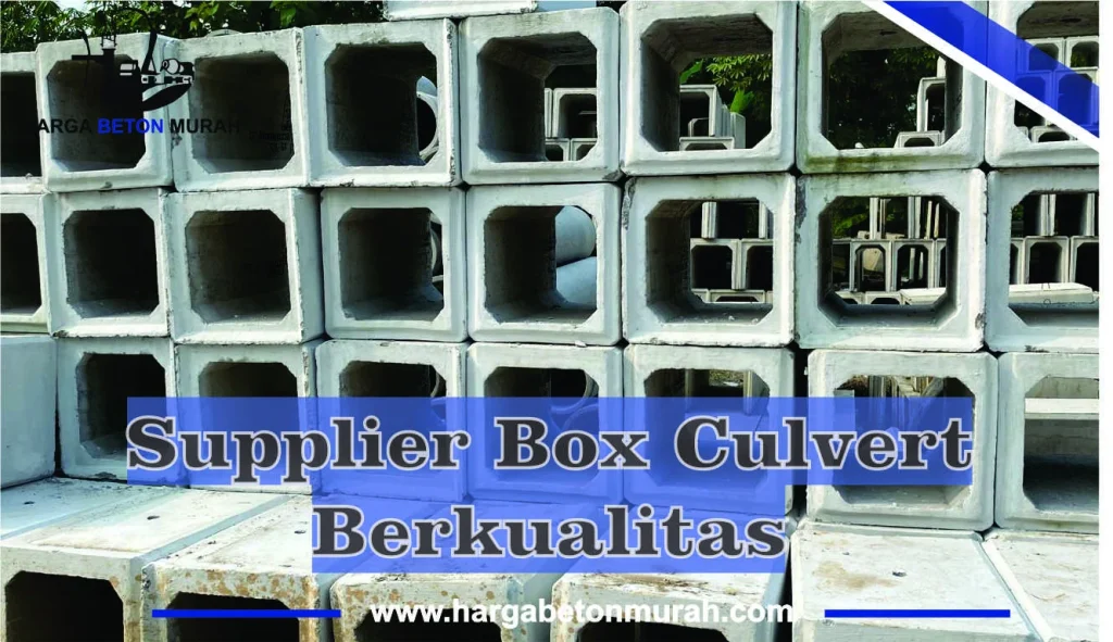 Supplier Box Culvert Subang